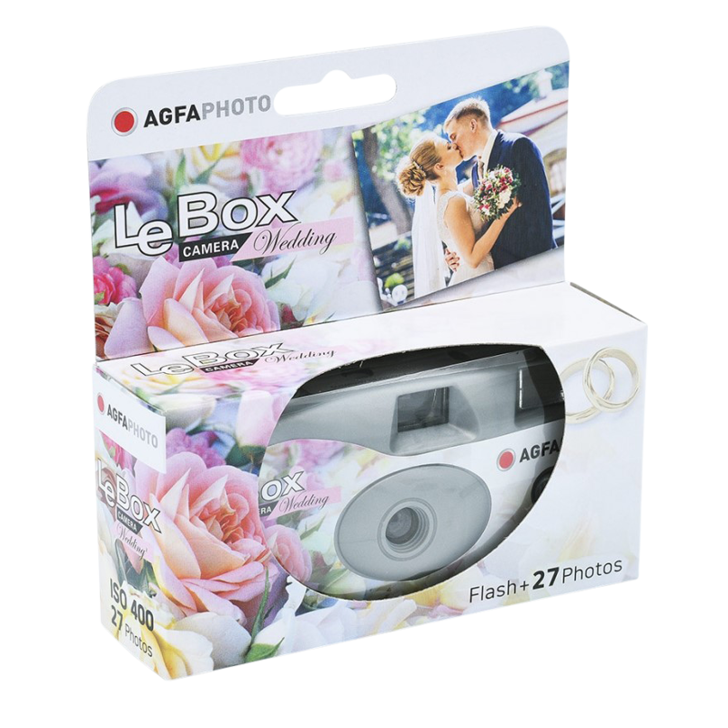 AgfaPhoto LeBox 400 27 Bryllup med Blits, Engangskamera