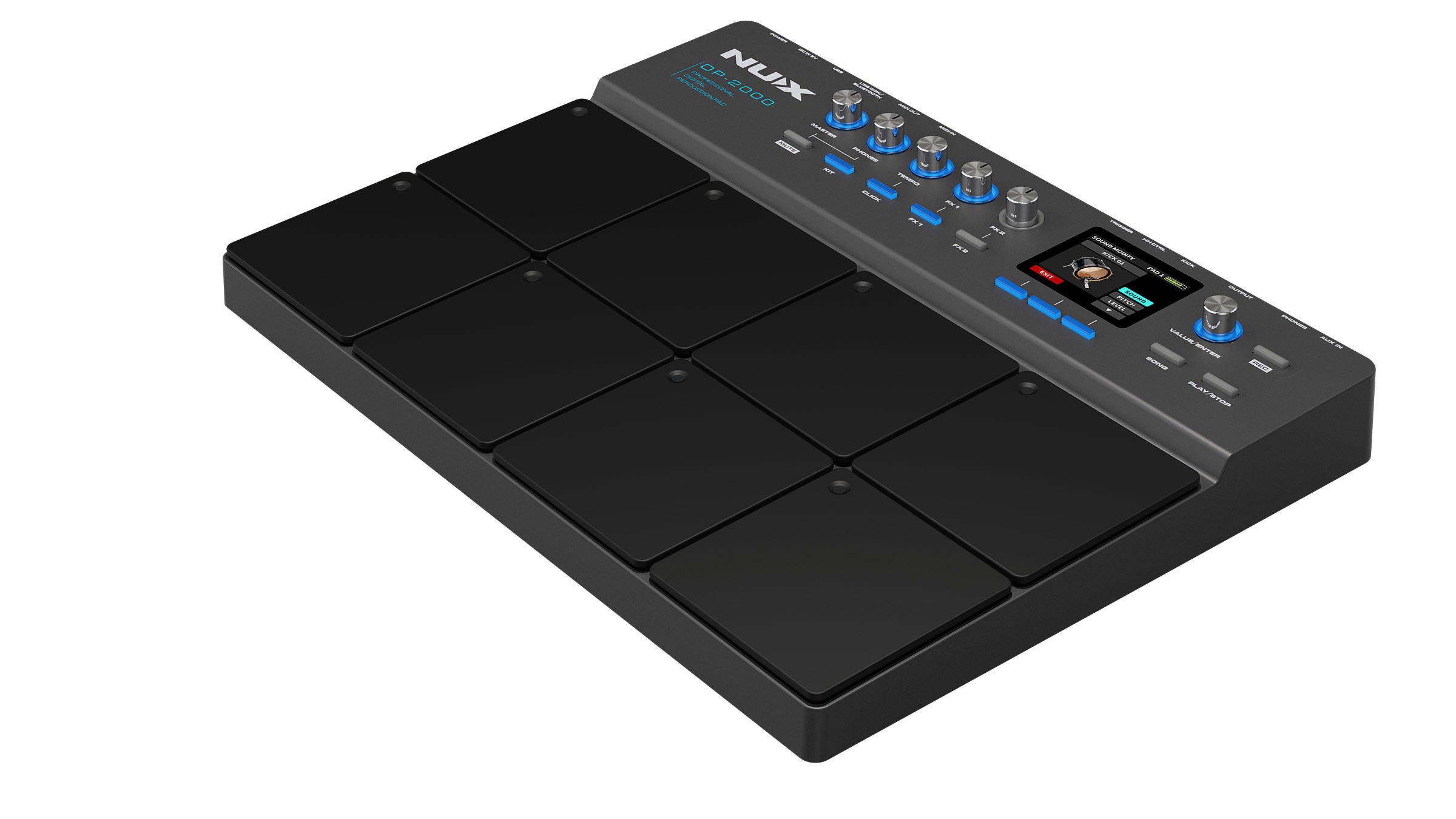 NUX DP-2000 DIGITAL PERCUSSION PADNUX DP-2000 DIGITAL PERCUSSION PAD  