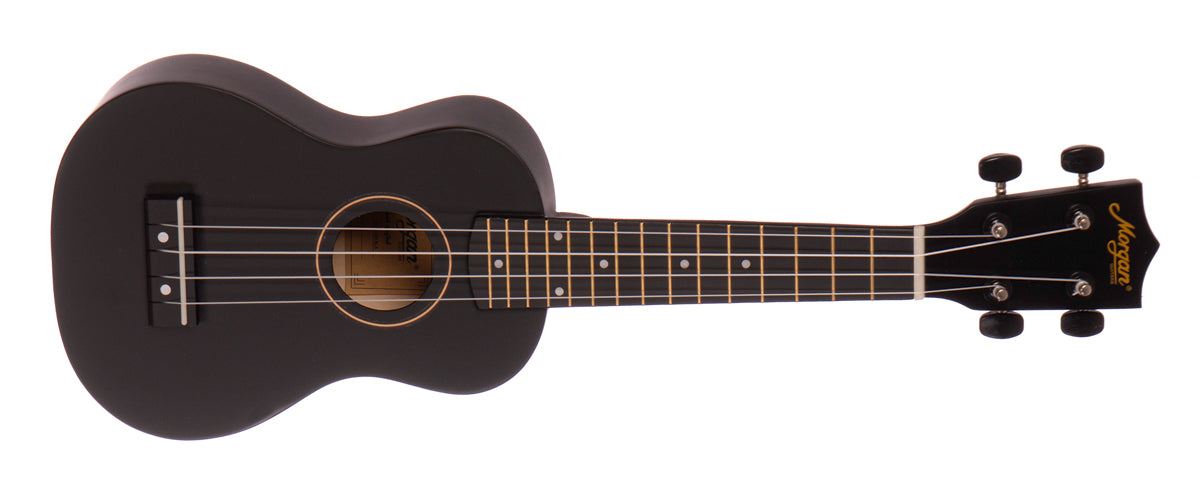 MORGAN UK S 100 BLK W/BAG sopran ukulele