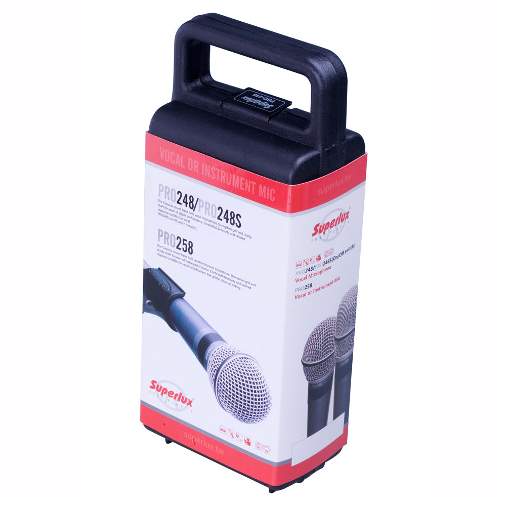 SUPERLUX PRO248 dynamisk mikrofon