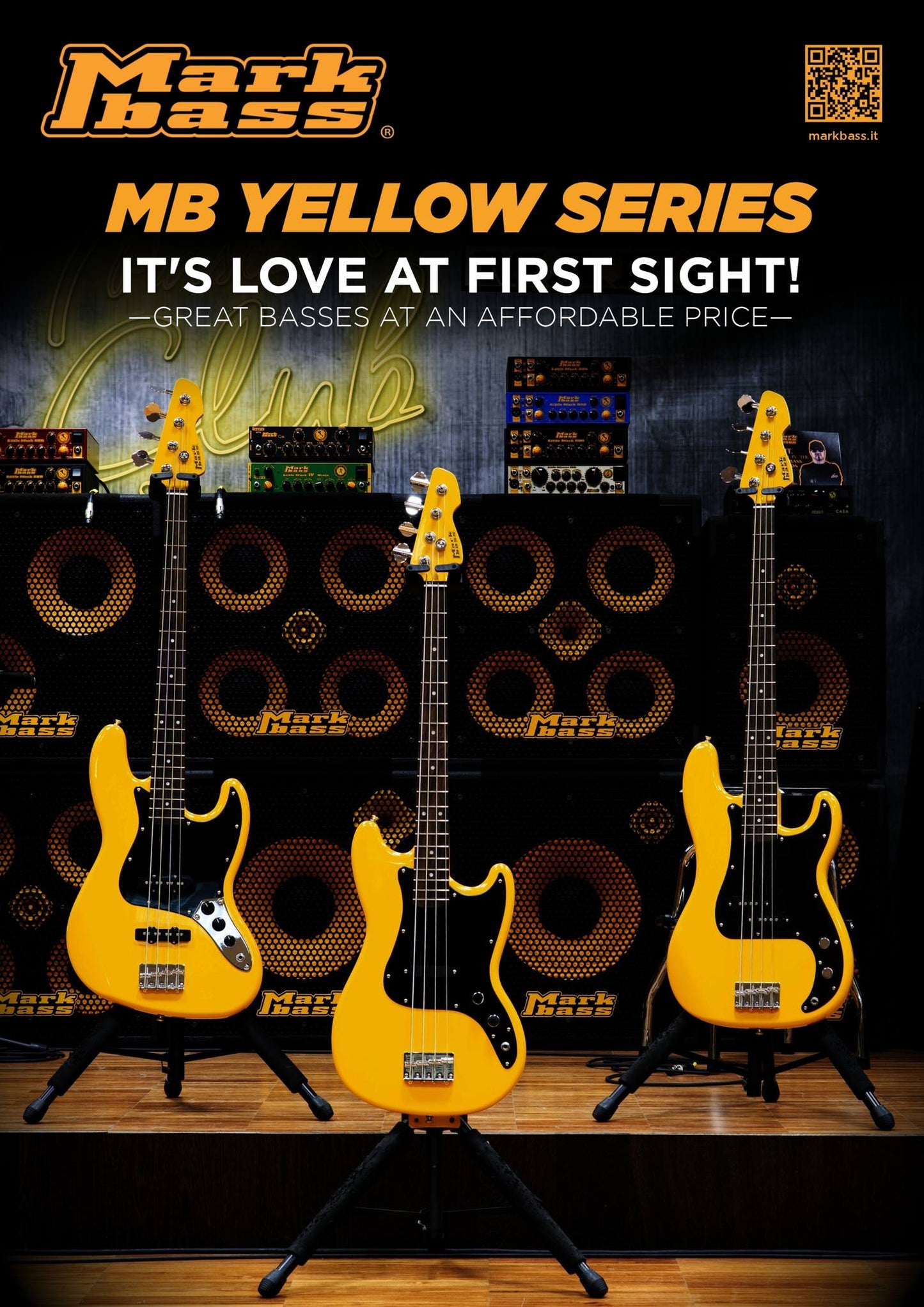 MarkBass MB BASS YELLOW JB BASS M/BAG