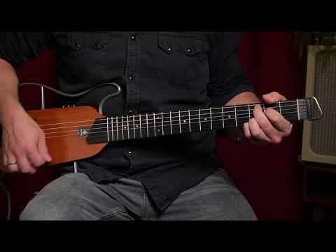 Donner HUSH-I silent stålstrengsgitar maple