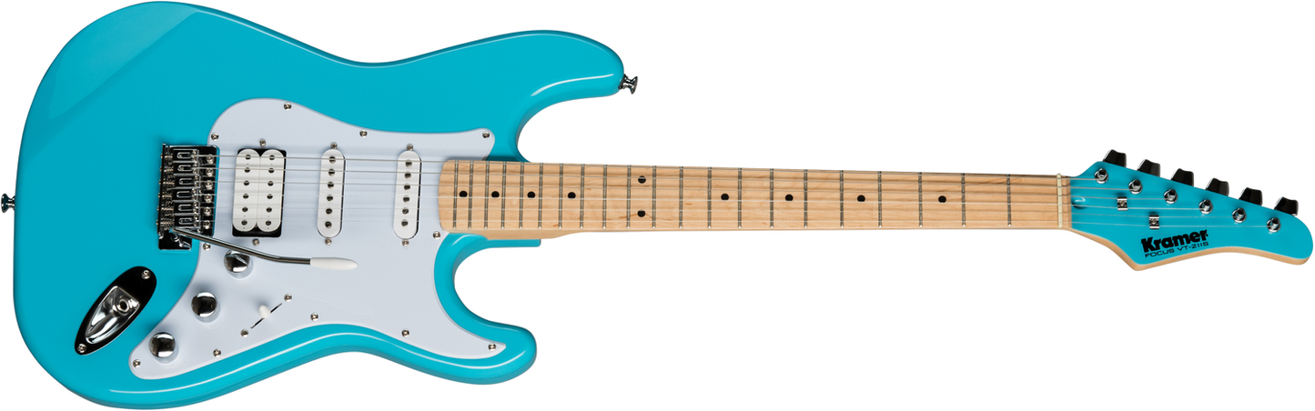 Kramer Focus VT-211S Teal el-gitar