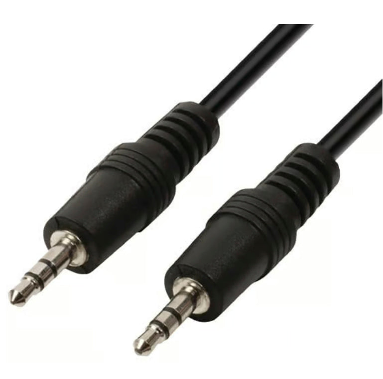 Wentronic kabel 3,5 -> 3,5 stereo 10m Skjermet minijack kabel 34193