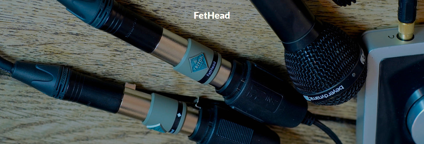 TritonAudio FetHead Preamp for ribbon and dynamic microphone