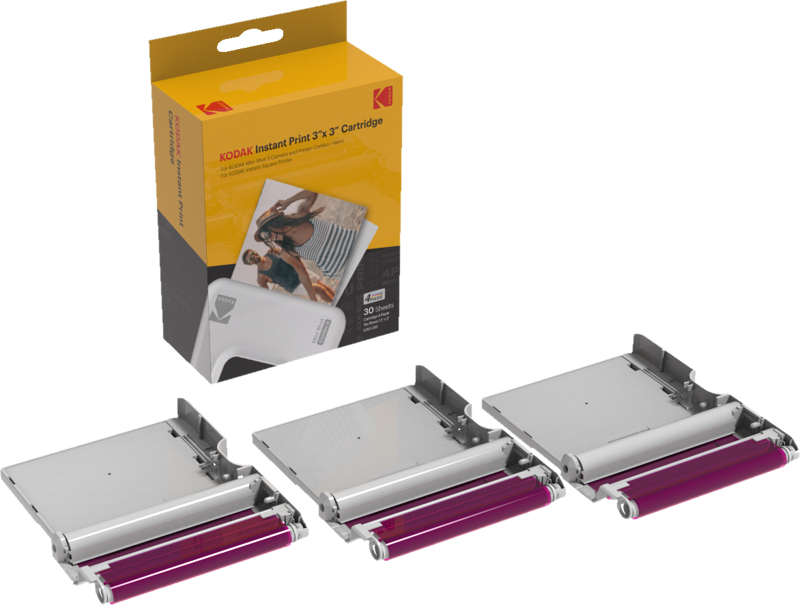 Kodak Papirkassett 3x3" 30 pk, BLACK FRIDAY!