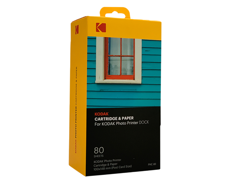 Kodak Papirkassett 4x6" 80 pack PHC-80, BLACK FRIDAY!