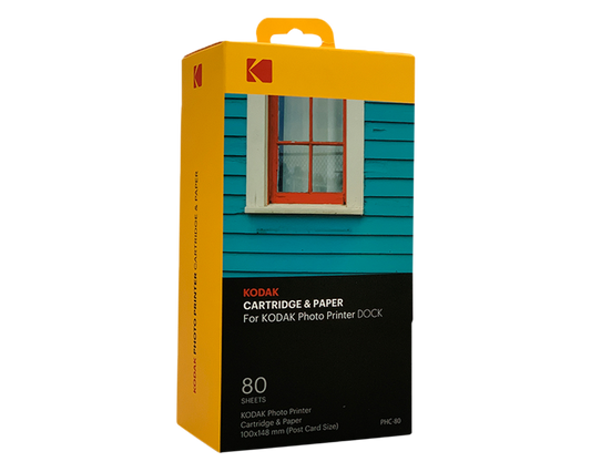 Kodak Papirkassett 4x6" 80 pack PHC-80, BLACK FRIDAY!