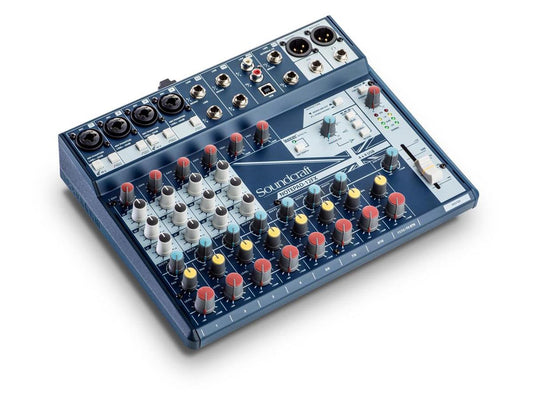 Soundcraft NOTEPAD 12FX, 4 Mik, 2 Stereo, USB, FX mikser