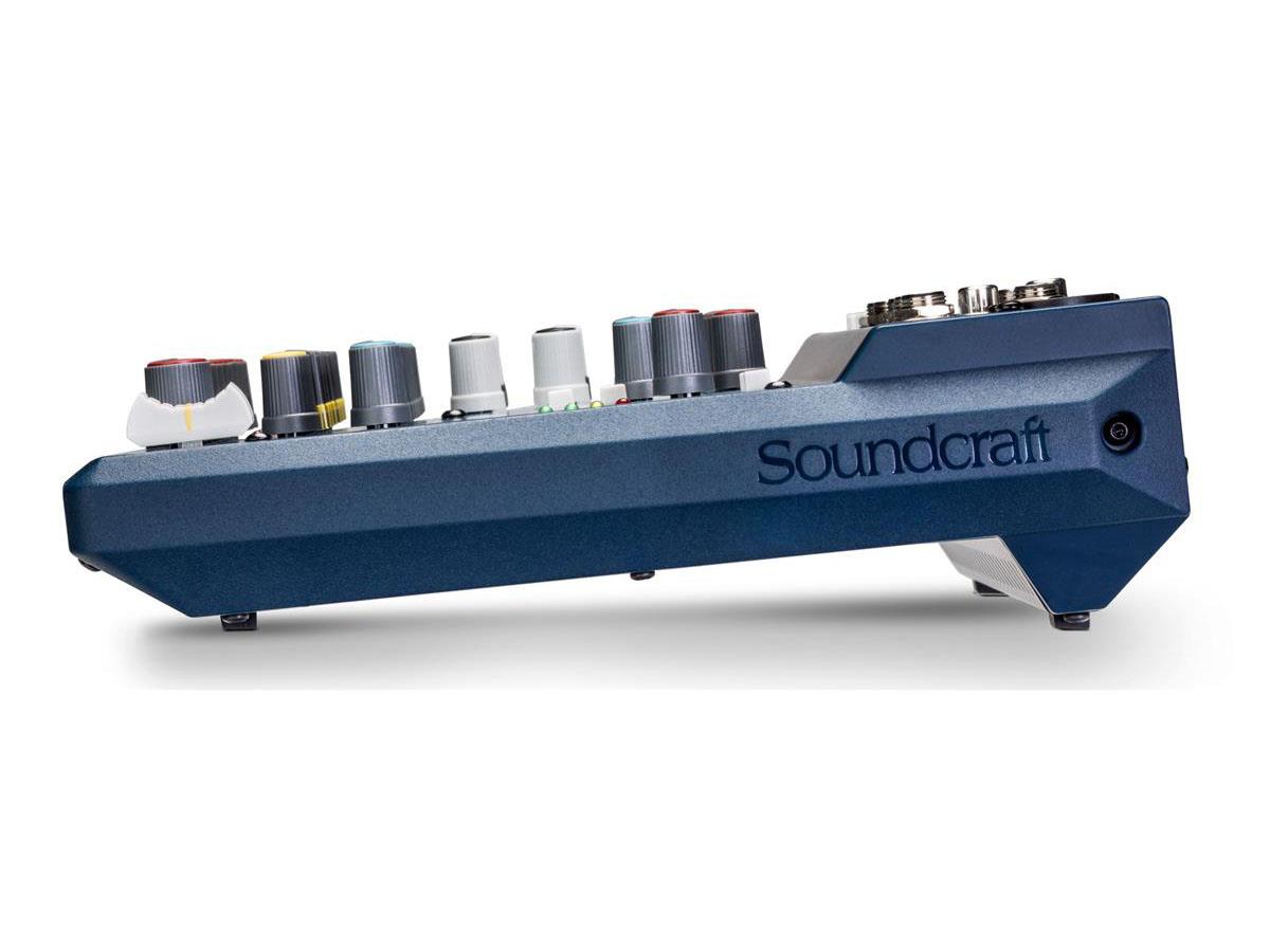 Soundcraft NOTEPAD 12FX, 4 Mik, 2 Stereo, USB, FX mikser