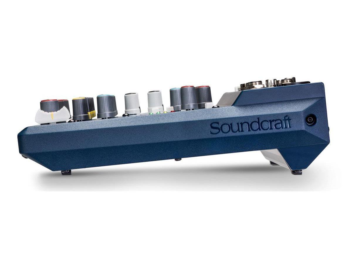 Soundcraft NOTEPAD 12FX, 4 Mik, 2 Stereo, USB, FX mikser
