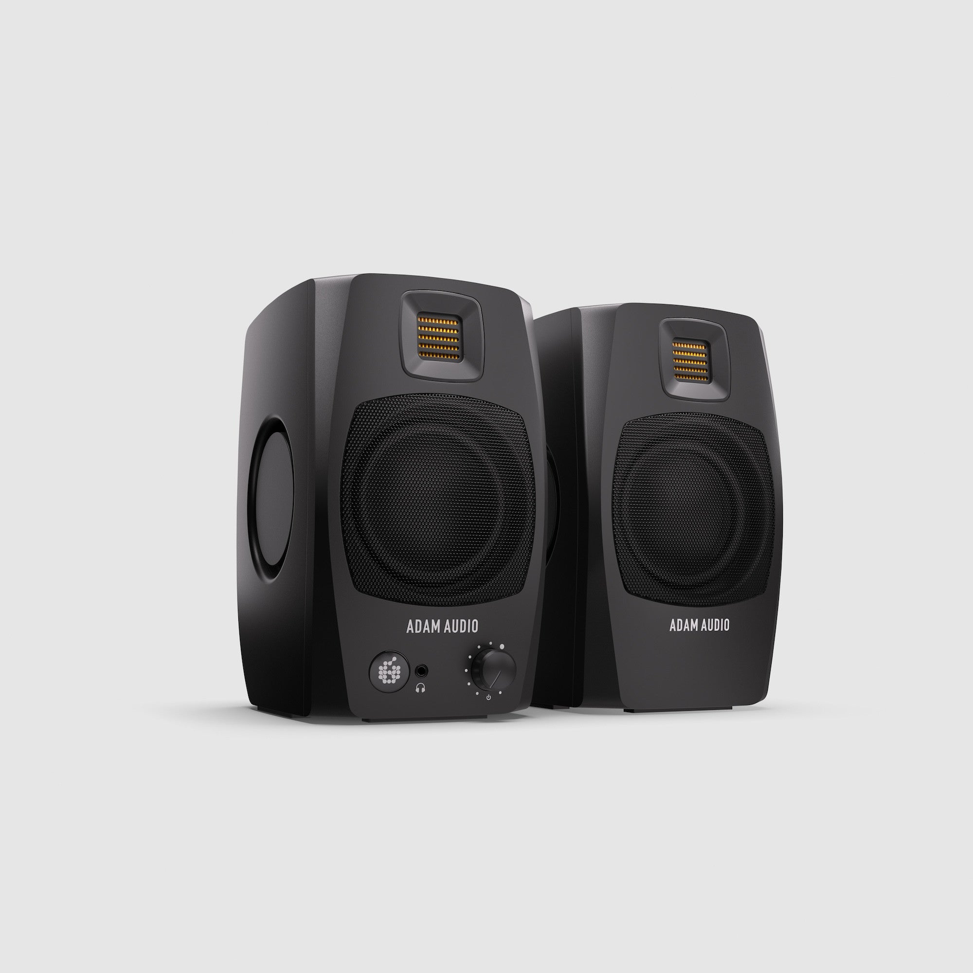 Adam Audio D3V Black Active Desktop Monitoring System, 3,5 inch