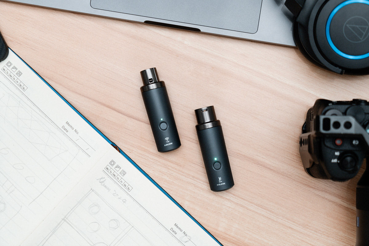 NUX B-3RC Wireless XLR System, 2.4 GHz