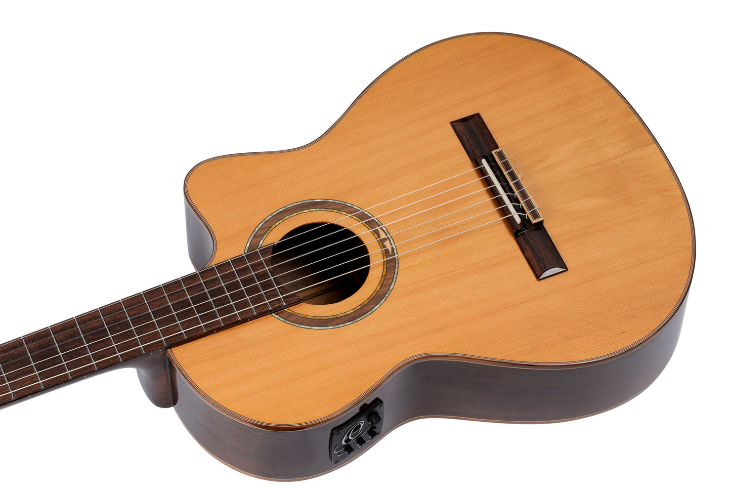 Ortega RCE159MN 4/4 Size, med mik, Medium neck klassisk gitar
