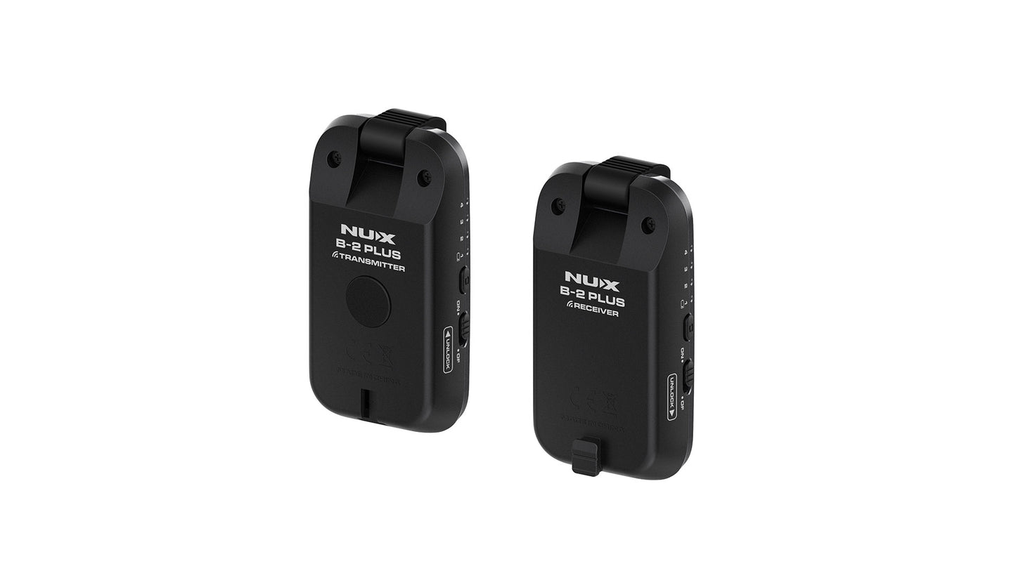 NUX B 2 PLUS 2.4GHz WIRELESS GUITAR SYSTEM