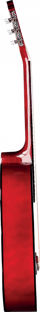 Eko CS-10 Red Burst - Klassisk gitar inkl.bag 4/4