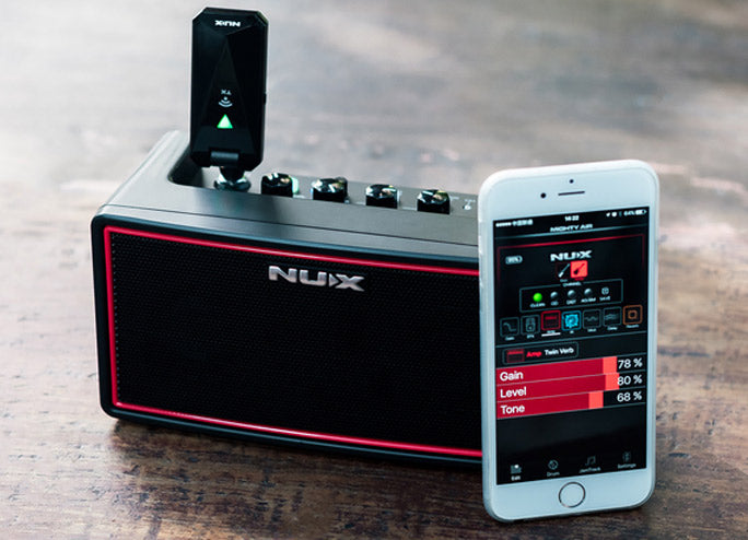 NUX Mighty Air - Trådløs Stereo modelleringsforsterker med Bluetooth