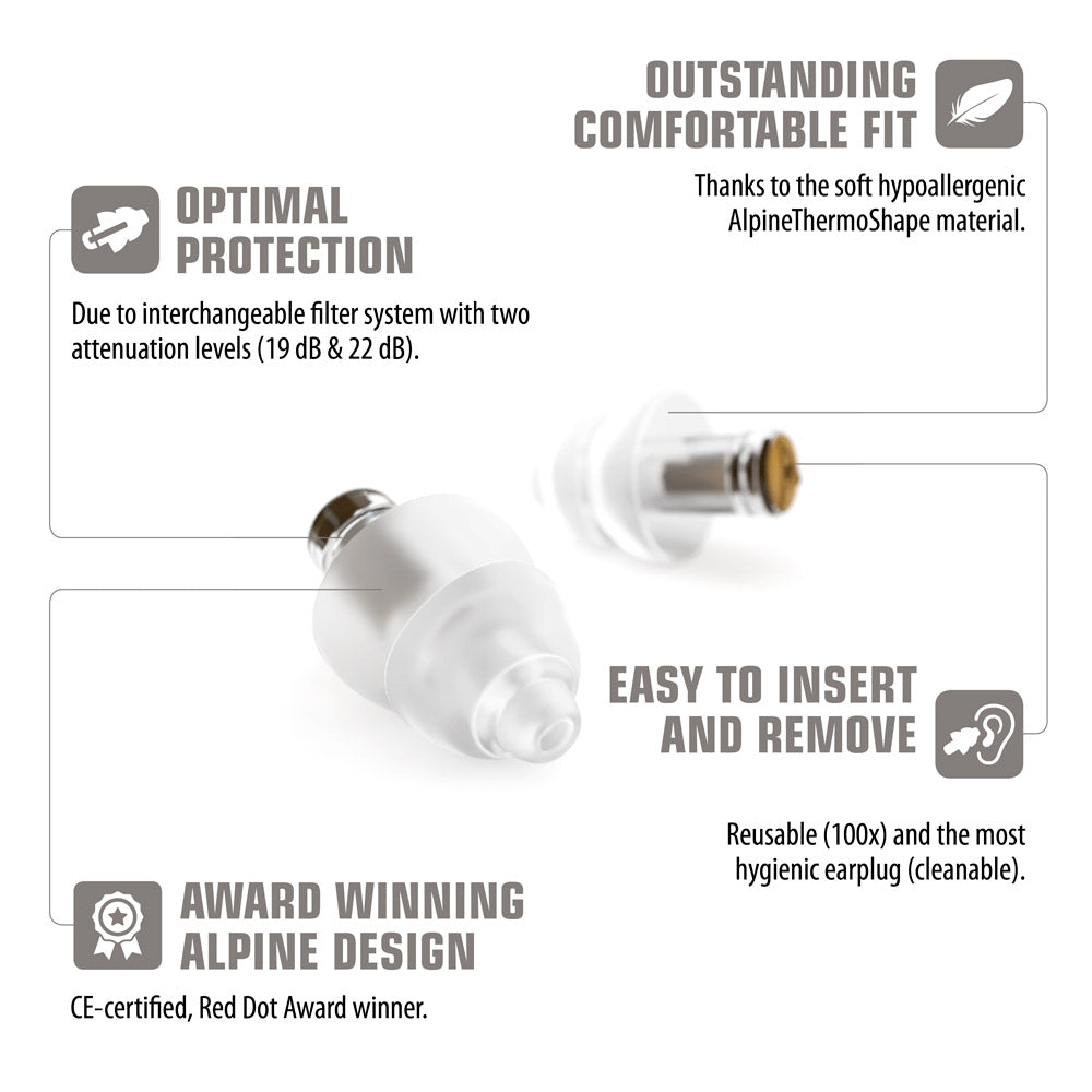 Alpine MusicSafe earplugs