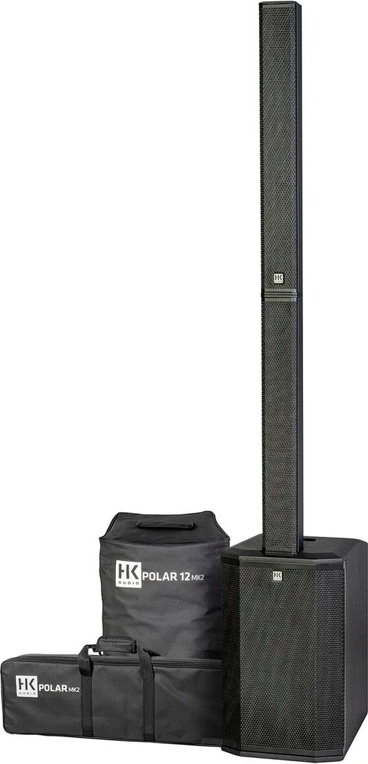 HK Audio POLAR12 MK2 BLACK  TWS bluetooth active set with covers
