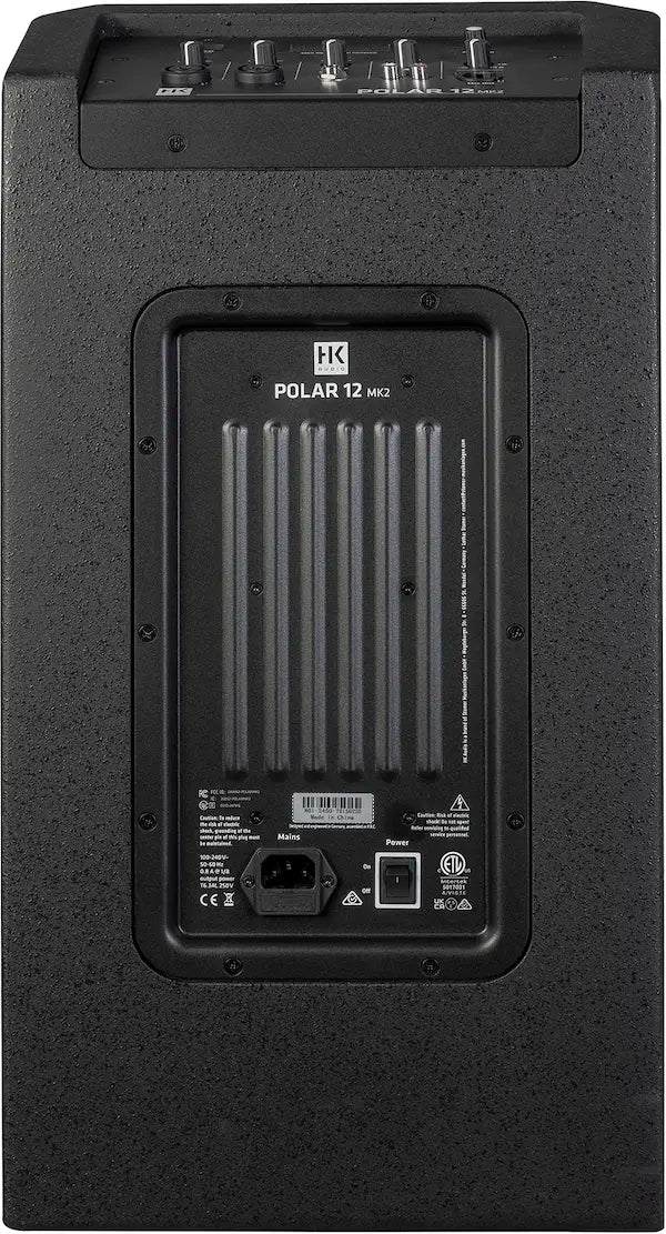 HK Audio POLAR12 MK2 BLACK  TWS bluetooth active set with covers