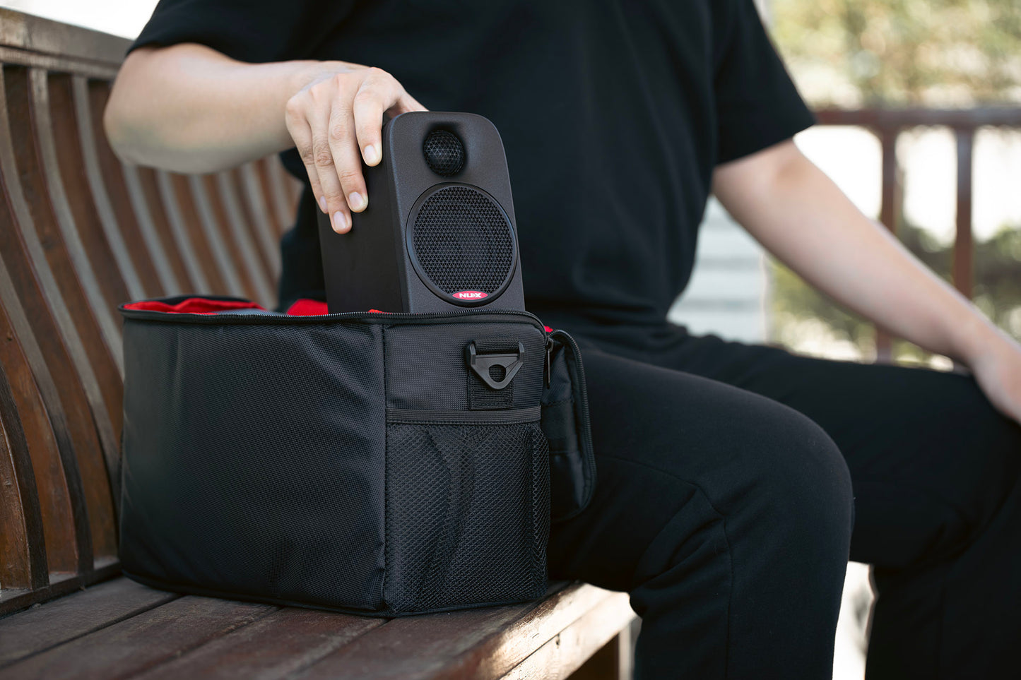 NUX NFM 03 AXON 3 Studio Monitor MED BAG