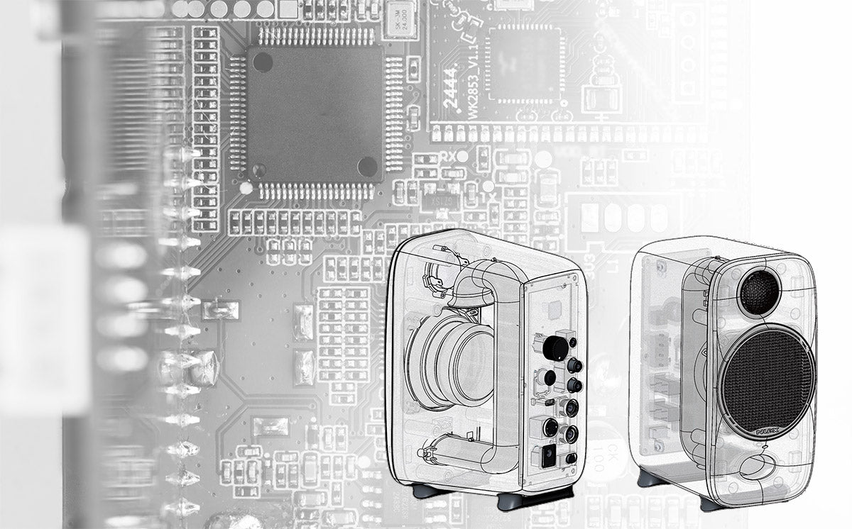 NUX NFM 03 AXON 3 Studio Monitor MED BAG