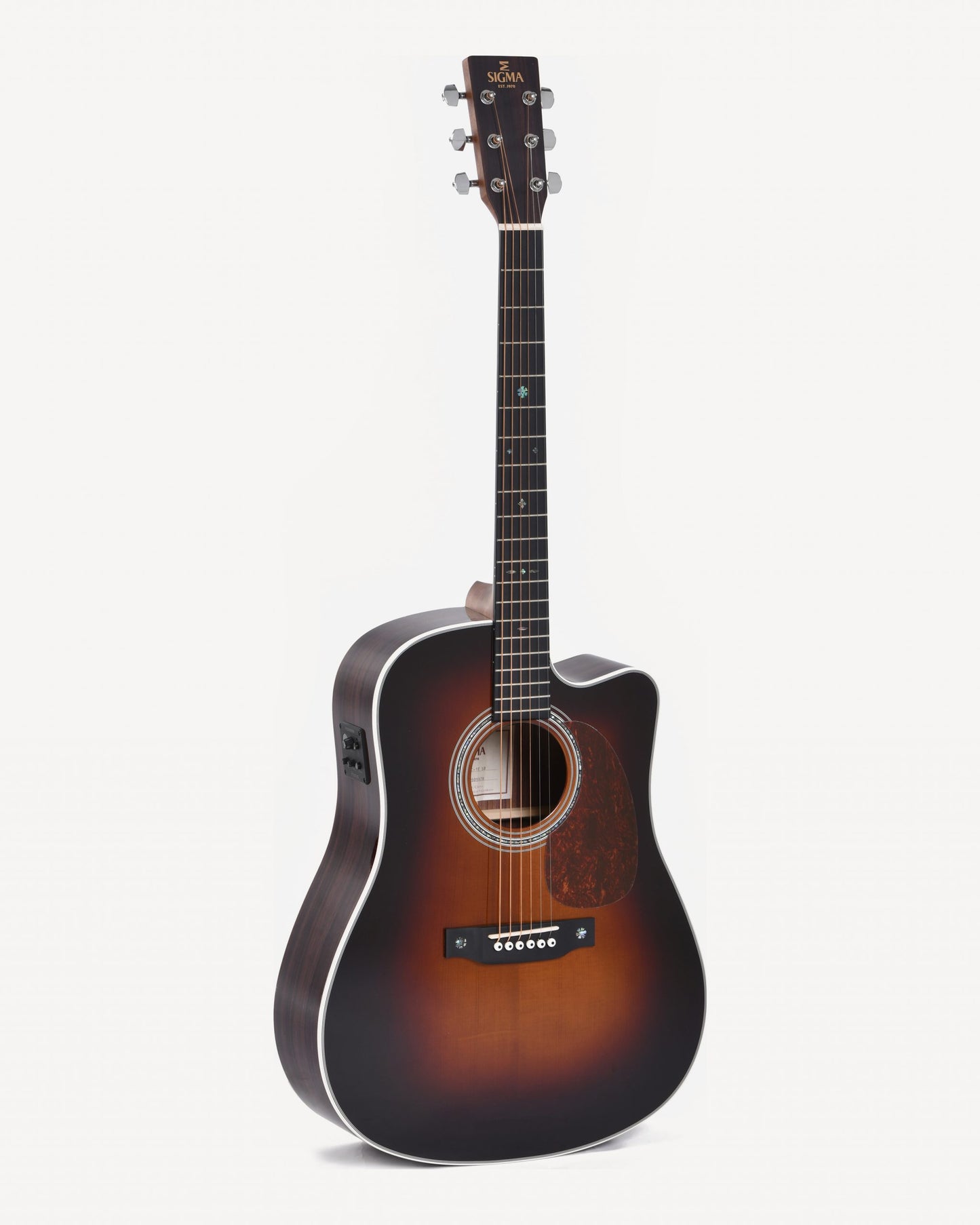 Sigma DTC-1E-SB med Fishman Presys II system (with Tuner)