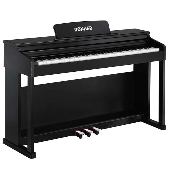 Donner DDP-100 el-piano, sort møbel