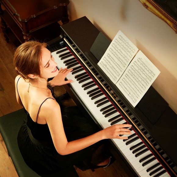 Donner DDP-400 el-piano , sort møbel