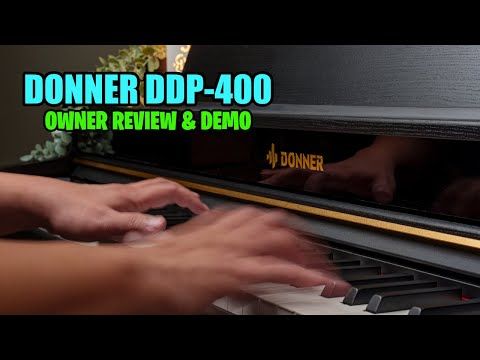 Donner DDP-400 el-piano , sort møbel