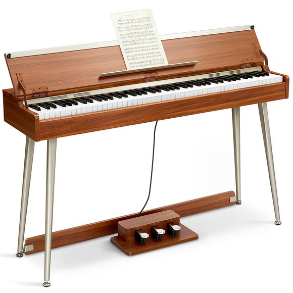 Donner DDP-80 PLUS el-piano + pianokrakk og hodetelefoner
