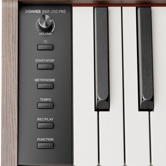 Donner DHP-200 Pro el-piano valnøtt