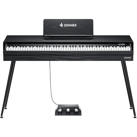 Donner DHP-600 el-piano, sort
