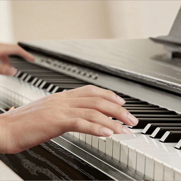 Donner DHP-600 el-piano, sort