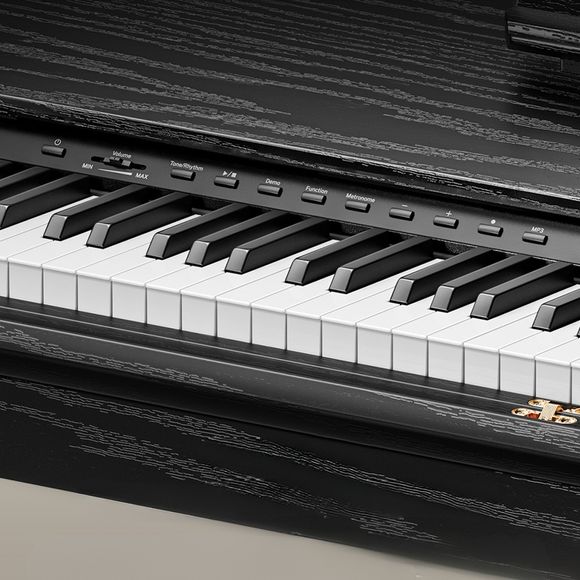 Donner DHP-600 el-piano, sort