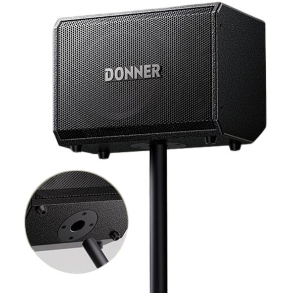 Donner MT-1 aktiv høyttaler - Oppladbart batteri – opptil 6 timers bruk