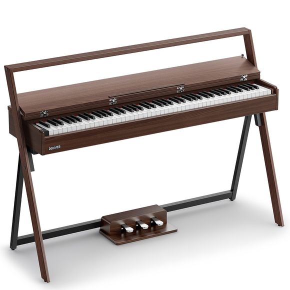 Donner Oura R300 el-piano valnøtt