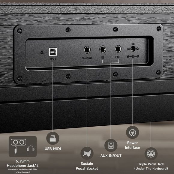 Donner Oura S300 el-piano