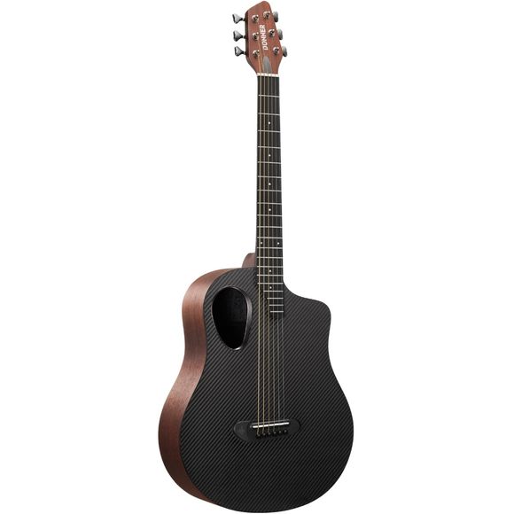 Donner RISING-G1 stålstrengsgitar, gitarpakke