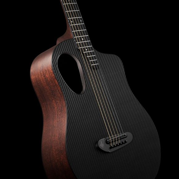 Donner RISING-G1 stålstrengsgitar, gitarpakke