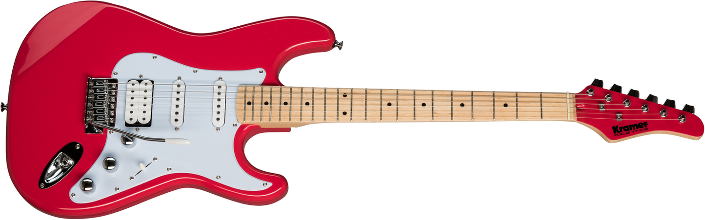 Kramer Focus VT-211S Ruby Red el-gitar