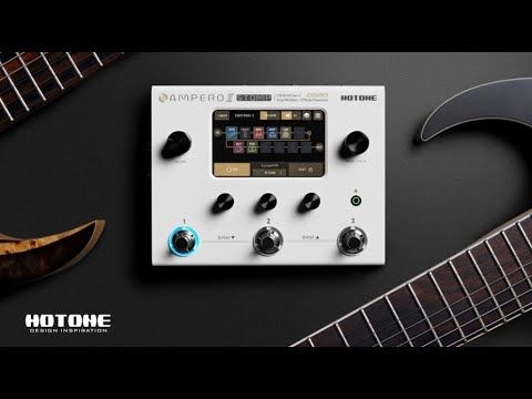 Hotone MP-300 Ampero II Stomp gitar-multieffekt-pedalboard