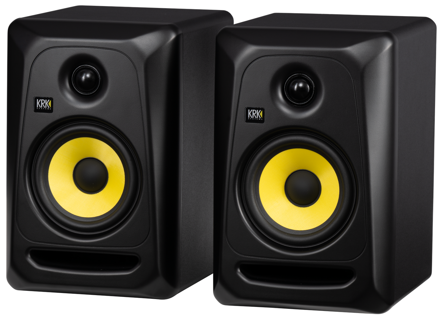 KRK Classic 5 - 50 watt, 5" active studio monitor pack incl cables and iso-pads CL5G3PK1-EU