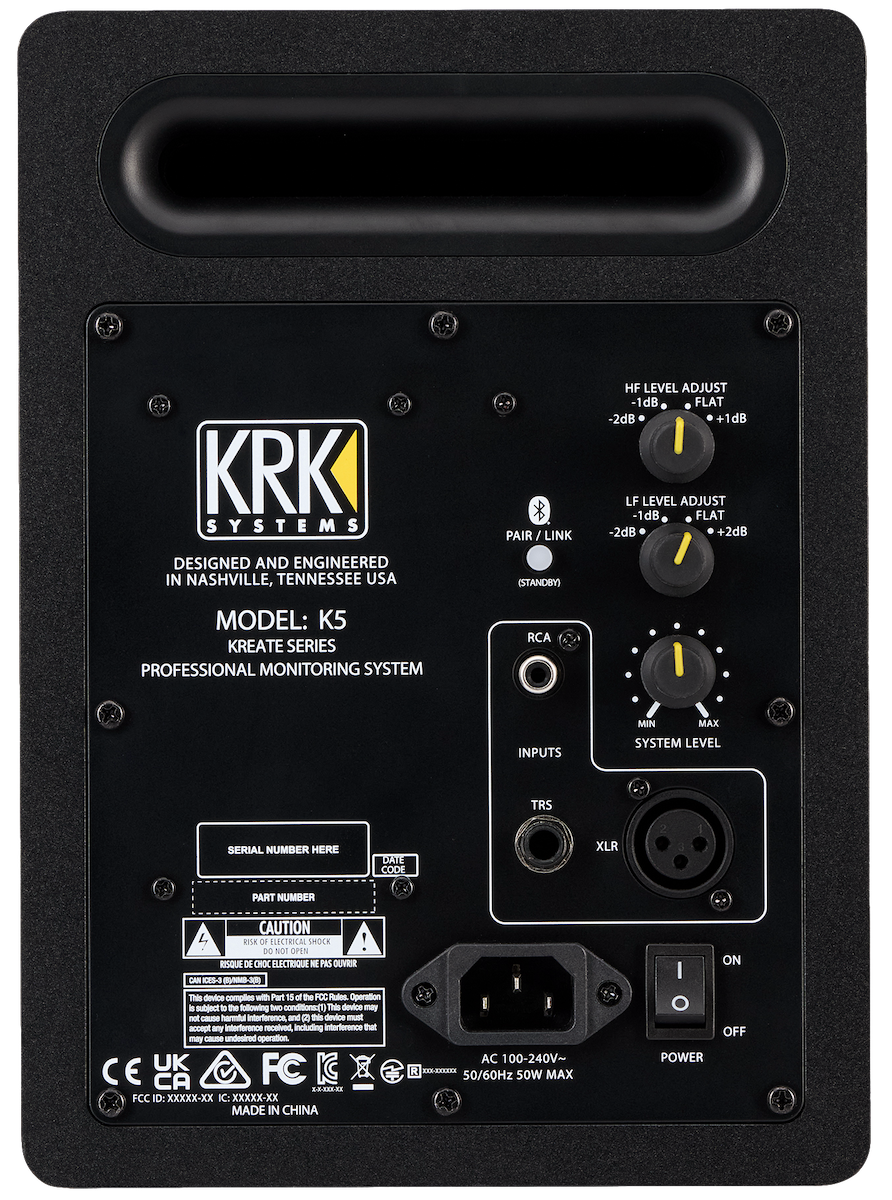 KRK Kreate 5 Studio Monitor, pr.stk NYHET!