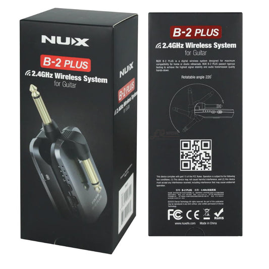 NUX B 2 PLUS 2.4GHz WIRELESS GUITAR SYSTEM