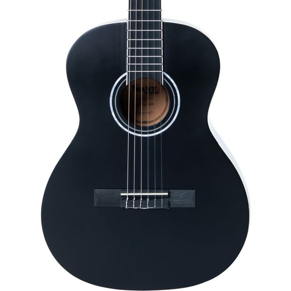 Sant Guitars CJ-36 SBK spansk barne-gitar sort 3/4