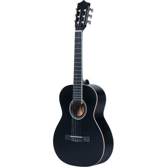 Sant Guitars CJ-36 SBK spansk barne-gitar sort 3/4