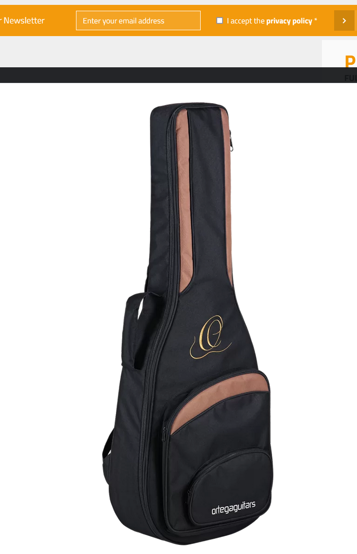 Ortega R159 Klassisk gitar 4/4, Solid Cedar top, gigbag