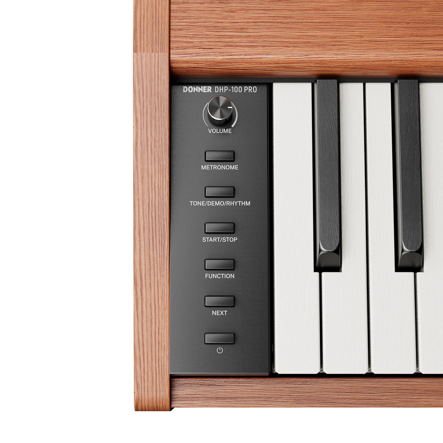 Donner DHP-100 Pro Wood digitalpiano, stagepiano - NYHET!