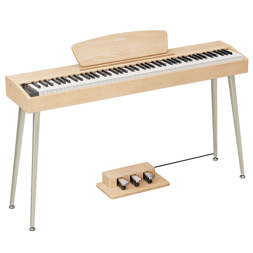 Donner DHP-100 Pro Beige digitalpiano, stagepiano - NYHET!